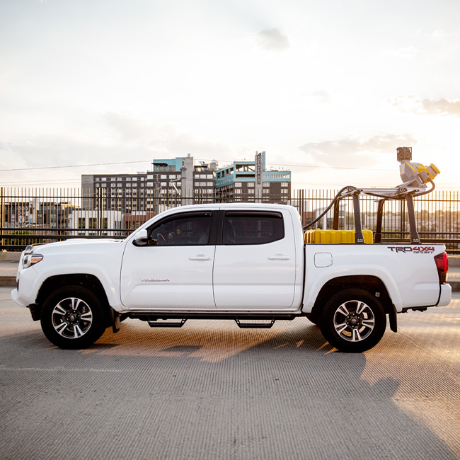 pick-up truck with Trimble Mobile Mapping Solution pick-up truck with Trimble Mobile Mapping Solution