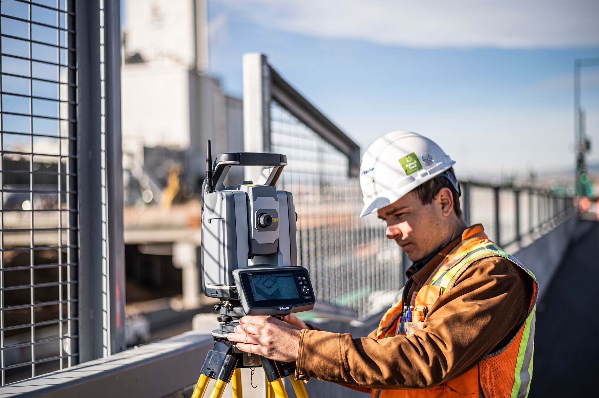 Trimble Access monitoring application