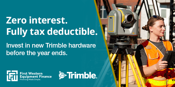 Trimble Zero Financing-Email Banner